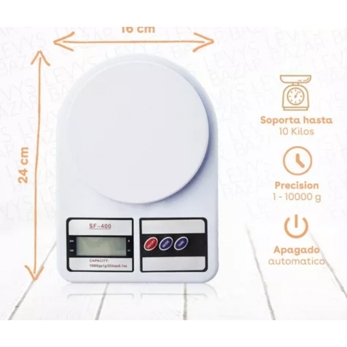 Combo Balanza Digital hasta 10KG y Termometro Cocina