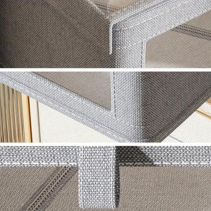 Caja Plegable con Tapa MEDIANA GRIS
