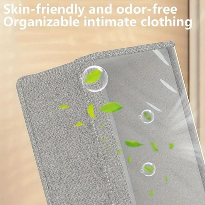 Cesto Organizador Plegable con Tapa XL GRIS